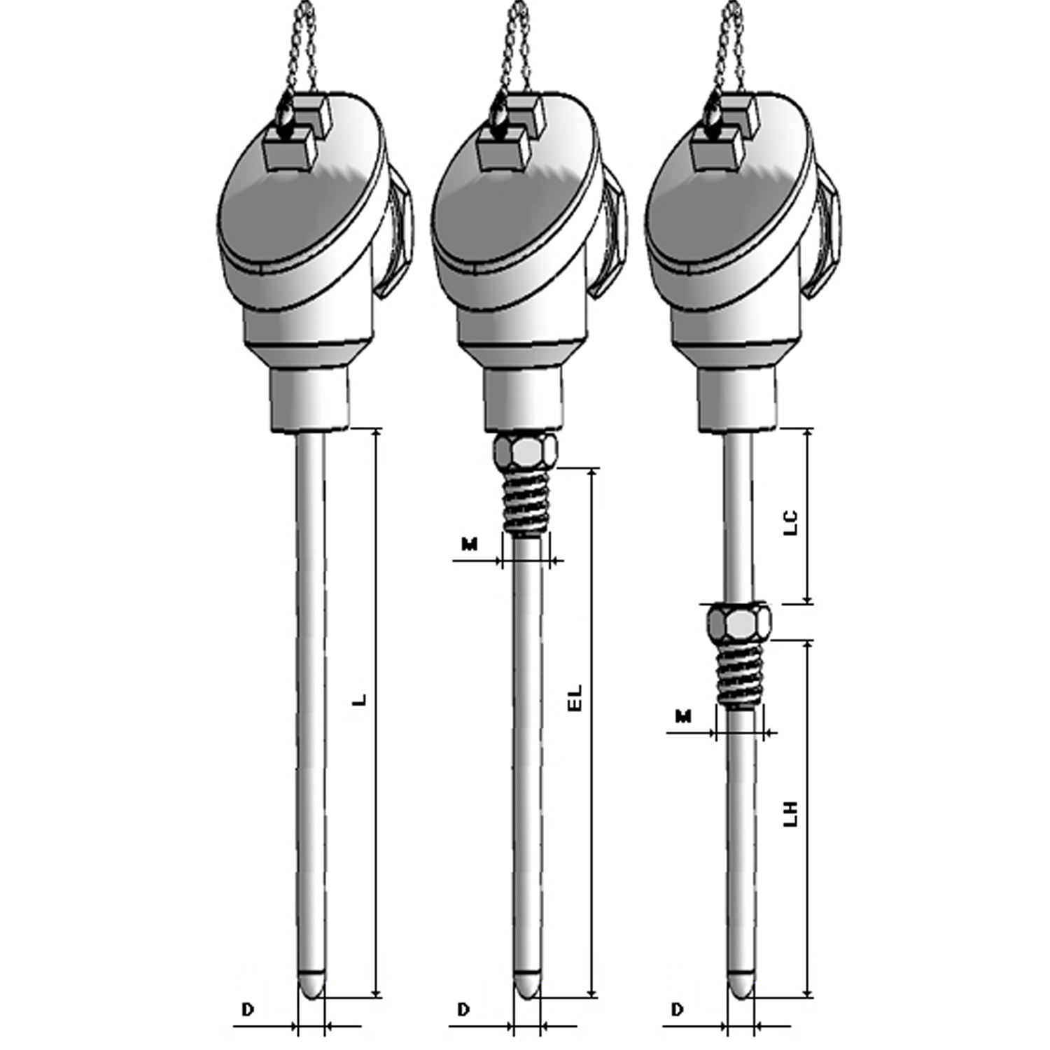 厂家直销价格接线盒铂电阻RTD PT100 PT1000